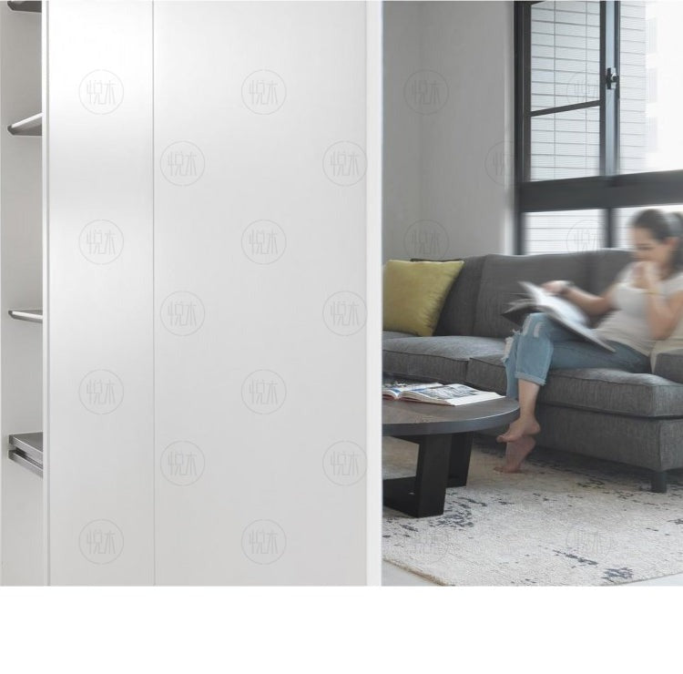 Table basse ronde Brittany Radisson style scandinave nordique rétro en bois massif (4 tailles, 4 couleurs) 