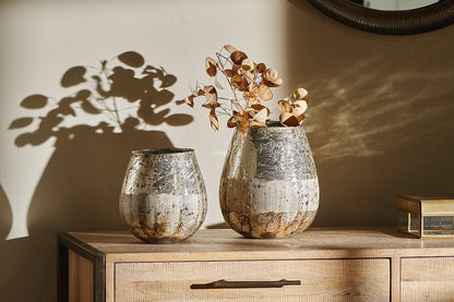 Vase en verre recyclé Babia