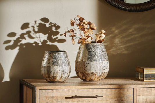 Vase en verre recyclé Babia
