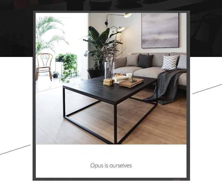 Table basse japonaise scandinave Bailey RADISSON moderne et minimaliste