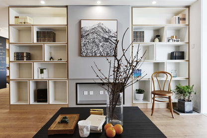 Table basse japonaise scandinave Bailey RADISSON moderne et minimaliste