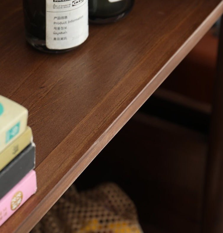 Bibliothèque de rangement BENJAMIN en bois massif 