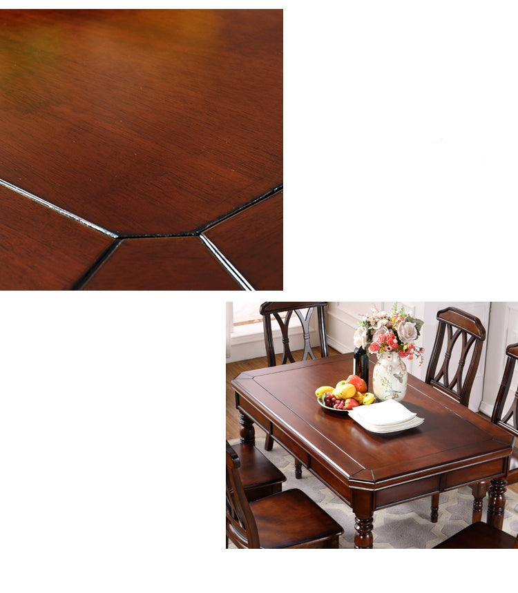 Blakely BOSTON HILTON Ensemble de table à manger de style américain italien (4 à 6 places)