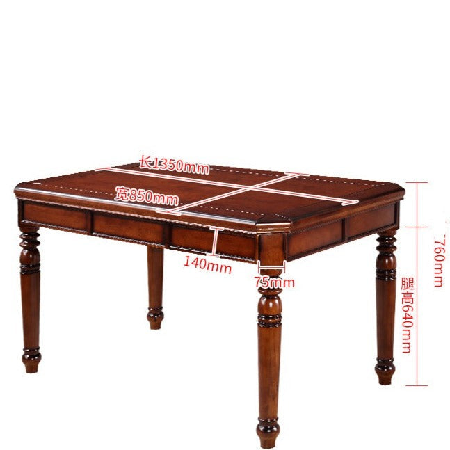 Blakely BOSTON HILTON Ensemble de table à manger de style américain italien (4 à 6 places)