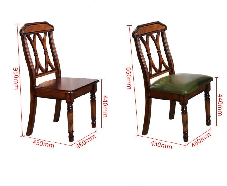 Blakely BOSTON HILTON Ensemble de table à manger de style américain italien (4 à 6 places)