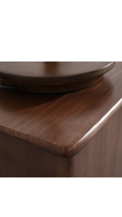 Armoire de rangement/armoire à chaussures Brandon en bois massif 