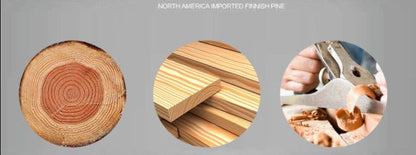 Table à manger BRYCE Nordic Scandinave Rétro en Bois Massif Bois Dur Américain 