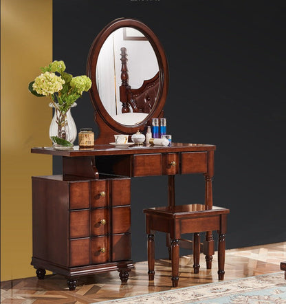 Coiffeuse CHARLOTTE Hilton American Country avec miroir 