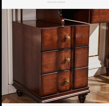 Coiffeuse CHARLOTTE Hilton American Country avec miroir 