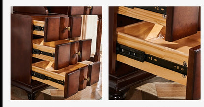 Coiffeuse CHARLOTTE Hilton American Country avec miroir 