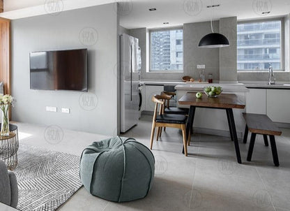 Ensemble table à manger et/ou chaise/banc en fer forgé et bois massif de style rétro nordique COOPER