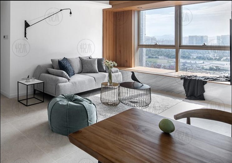 Ensemble table à manger et/ou chaise/banc en fer forgé et bois massif de style rétro nordique COOPER