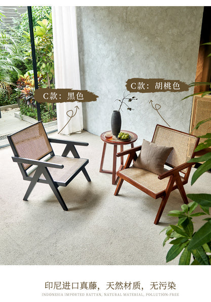 CORA HAWAII REGENCY Fauteuil en rotin de qualité supérieure Coastal Island Living (2 couleurs)