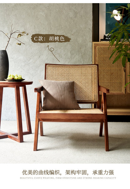 CORA HAWAII REGENCY Fauteuil en rotin de qualité supérieure Coastal Island Living (2 couleurs)