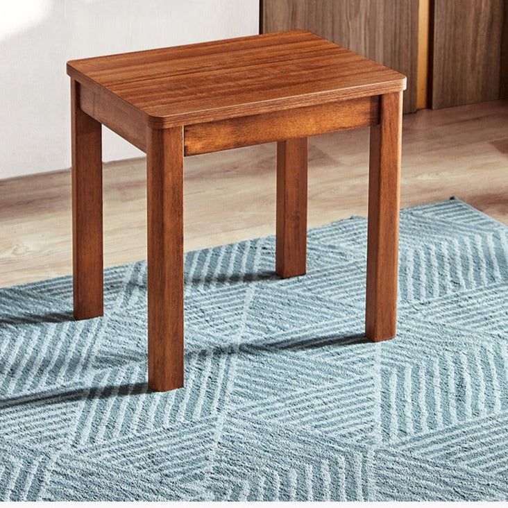 Coiffeuse en bois massif Carlie EMBASSY, meuble de rangement, miroir de courtoisie