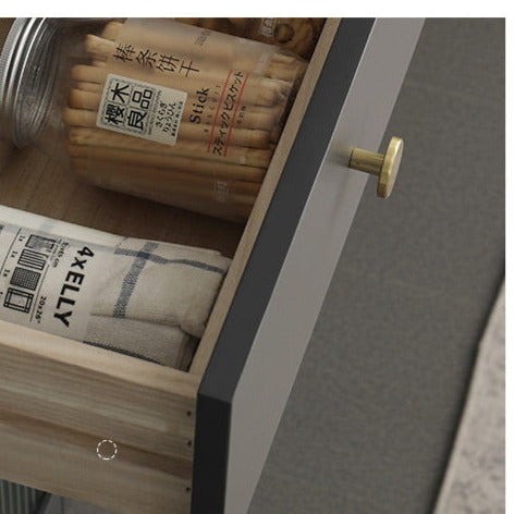 Buffet en bois massif scandinave Catalina MARRIOTT (4 couleurs, noyer, gris, noir, blanc) 