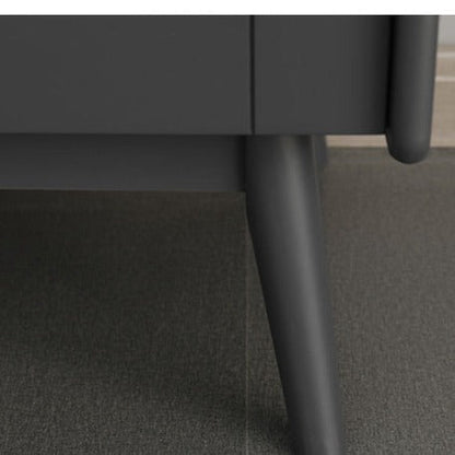 Buffet en bois massif scandinave Catalina MARRIOTT (4 couleurs, noyer, gris, noir, blanc) 