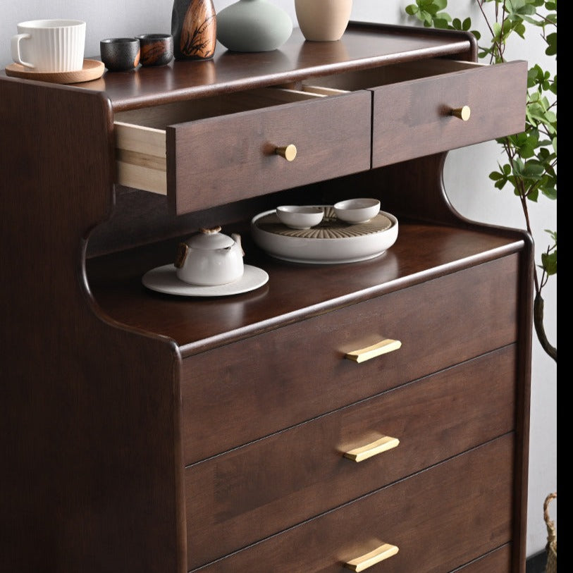 Commode à tiroirs Charlee SWEDEN, meuble de rangement tout en bois massif