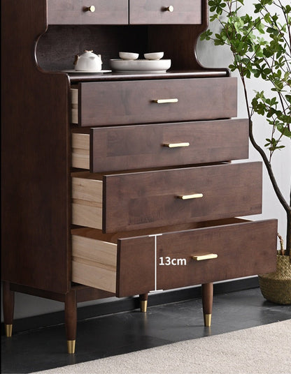 Commode à tiroirs Charlee SWEDEN, meuble de rangement tout en bois massif