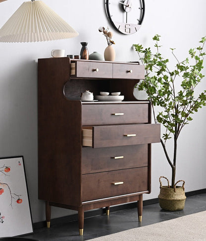 Commode à tiroirs Charlee SWEDEN, meuble de rangement tout en bois massif