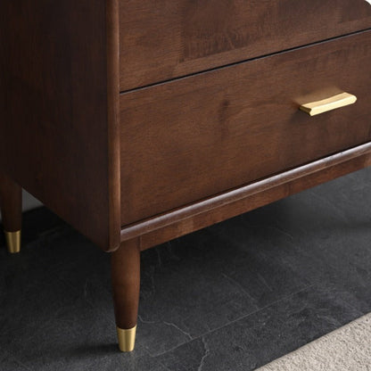 Commode à tiroirs Charlee SWEDEN, meuble de rangement tout en bois massif