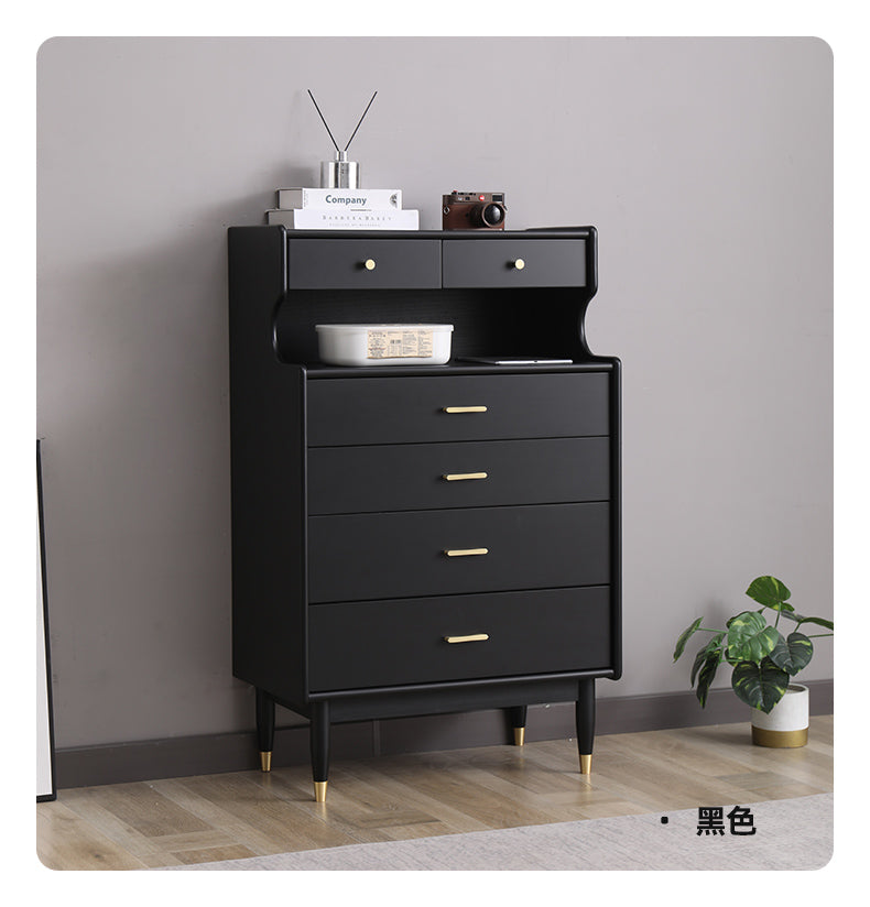 Commode à tiroirs Charlee SWEDEN, meuble de rangement tout en bois massif