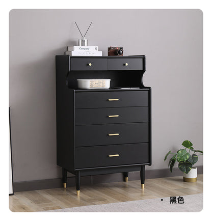 Commode à tiroirs Charlee SWEDEN, meuble de rangement tout en bois massif