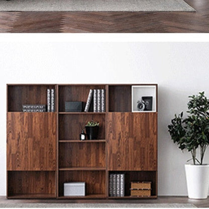 Christina NEW YORK HILTON Bibliothèque scandinave en bois dur massif