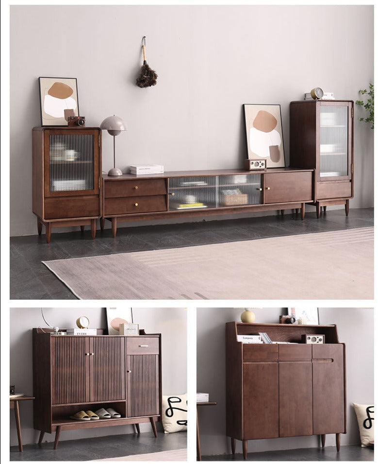 Buffet DIANA SWEDEN en bois massif (2 tailles, 4 couleurs) 