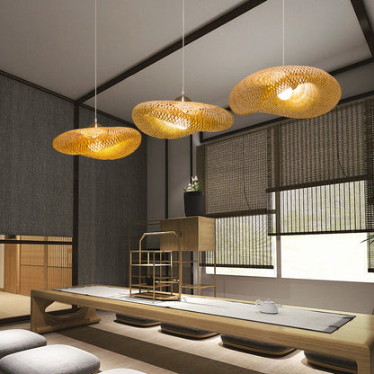 Lampe à suspension géométrique Manke