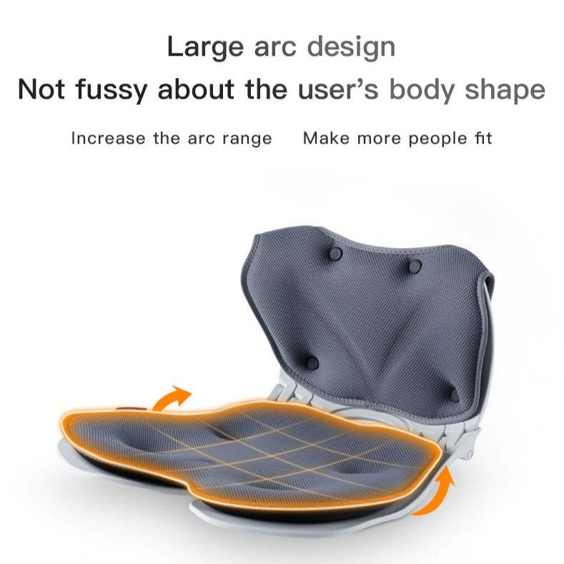 Coussin de type pétale CHECA pour une assise longue