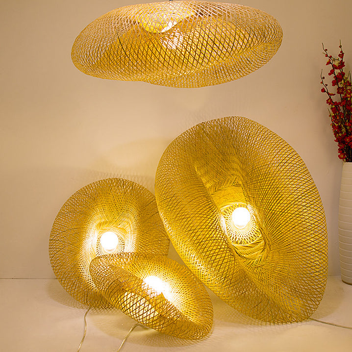 Lampe à suspension géométrique Manke