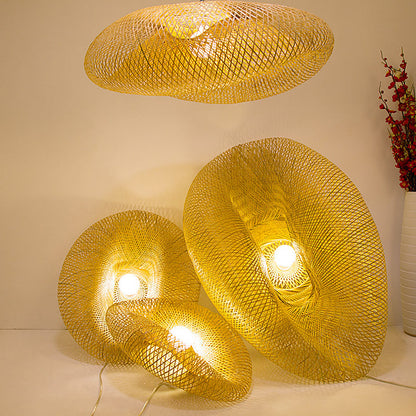 Lampe à suspension géométrique Manke