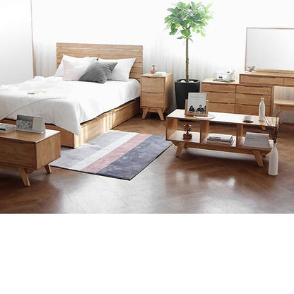 Meuble TV / présentoir Diana NEW YORK HILTON en bois dur nordique (noyer / couleur naturelle) 