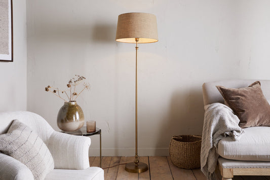 Lampadaire antique Ehadi - Laiton antique
