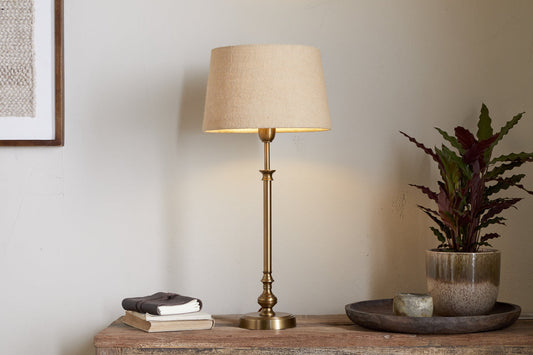 Lampe de table antique Ehadi - Laiton antique