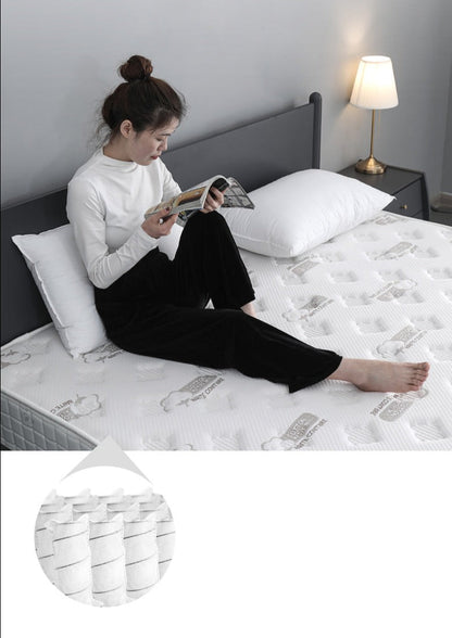 Matelas en latex Eden SWEDEN souple et rigide double usage 1,5/1,8 m ressorts indépendants 