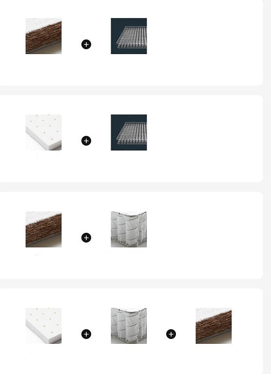 Matelas en latex Eden SWEDEN souple et rigide double usage 1,5/1,8 m ressorts indépendants 