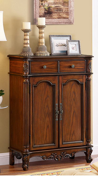 Buffet Emma, ​​meuble de rangement en tissu, vin, chaussures, style américain, 83 à 149 cm (3 tailles, 2 couleurs au choix)