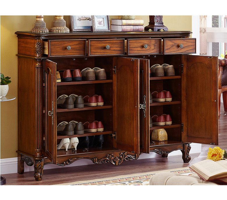 Buffet Emma, ​​meuble de rangement en tissu, vin, chaussures, style américain, 83 à 149 cm (3 tailles, 2 couleurs au choix)