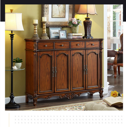 Buffet Emma, ​​meuble de rangement en tissu, vin, chaussures, style américain, 83 à 149 cm (3 tailles, 2 couleurs au choix)