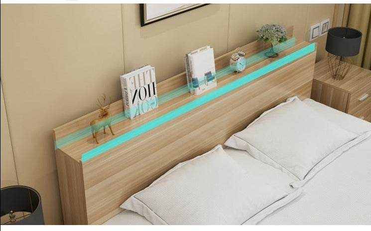 EVERETT LAILA Lit de rangement Tatami Moderne Minimaliste 