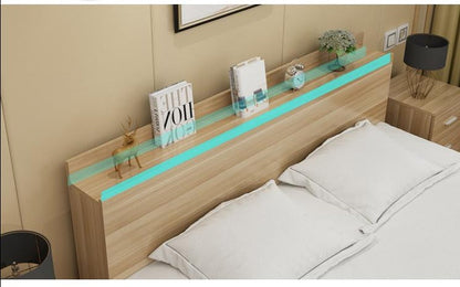 EVERETT LAILA Lit de rangement Tatami Moderne Minimaliste 