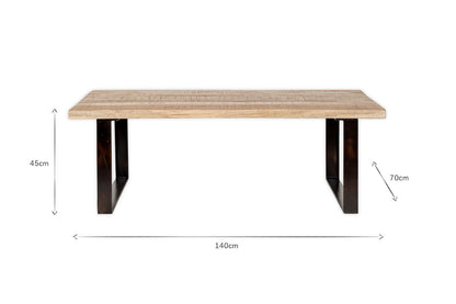 Table basse Fia - Naturel