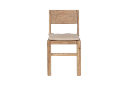 Chaise de salle à manger Fioni en bois recyclé - Naturel