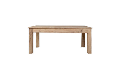 Table à manger Fioni en bois recyclé - Naturel