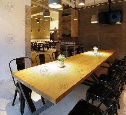 Chaise de salle à manger en fer scandinave GEORGE Nordic