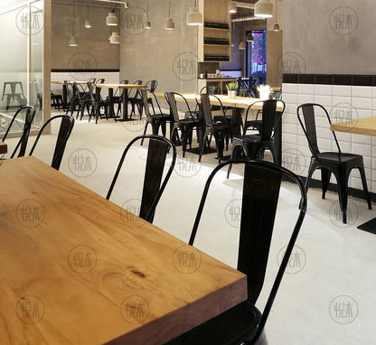 Chaise de salle à manger en fer scandinave GEORGE Nordic