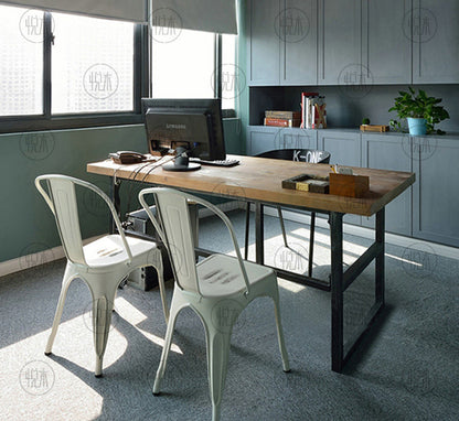 Chaise de salle à manger en fer scandinave GEORGE Nordic