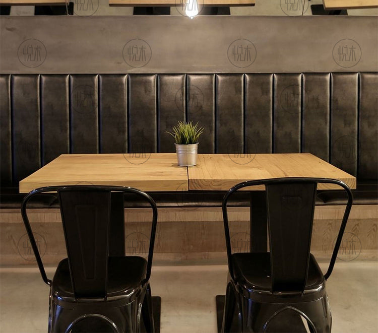 Chaise de salle à manger en fer scandinave GEORGE Nordic